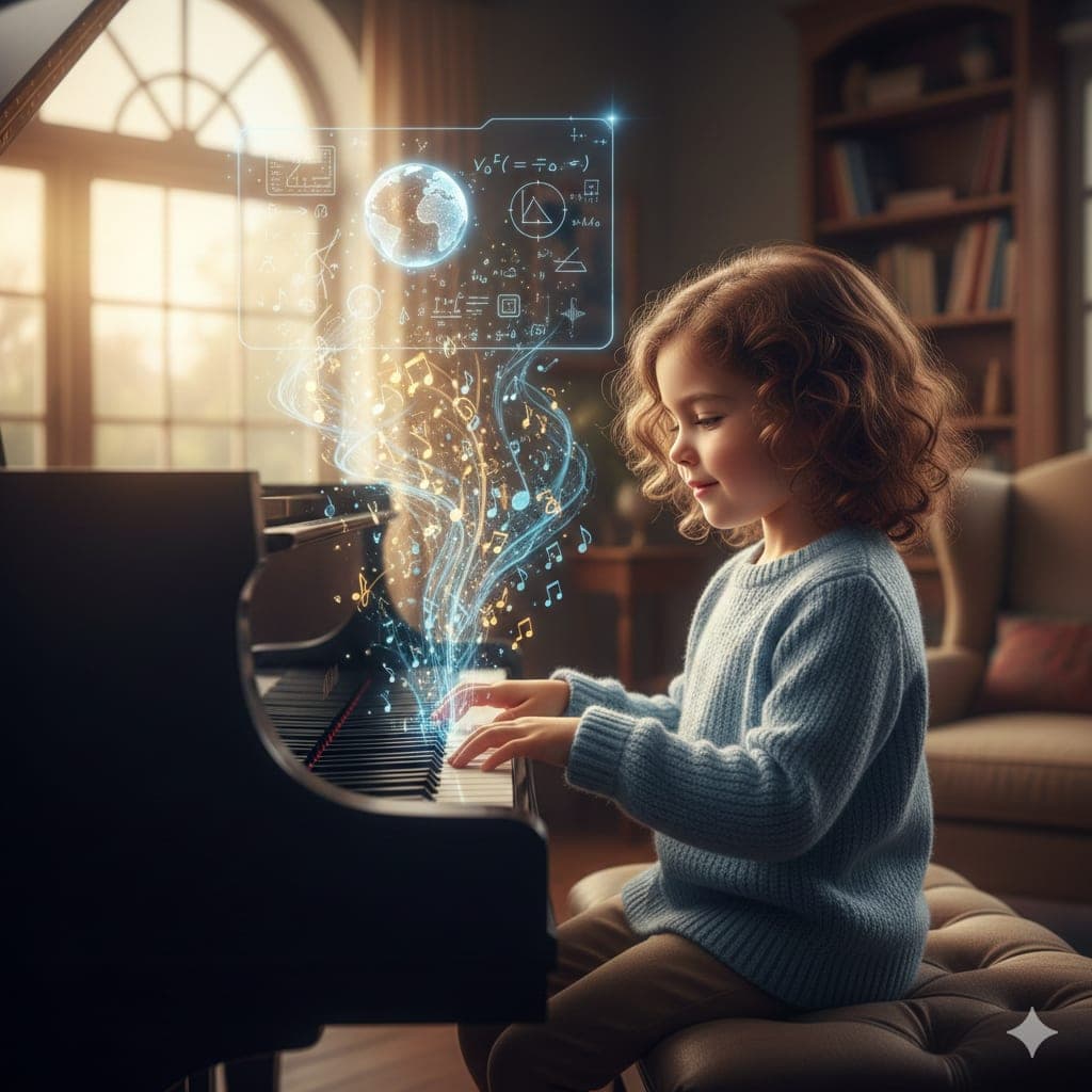 Piyano Çalmanın Çocuklar Üzerindeki Büyülü Etkileri: Bir Tuşla Açılan Yeni Dünyalar